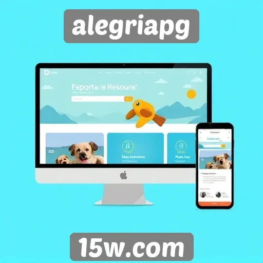 Avaliação da interface do usuário do site alegriapg